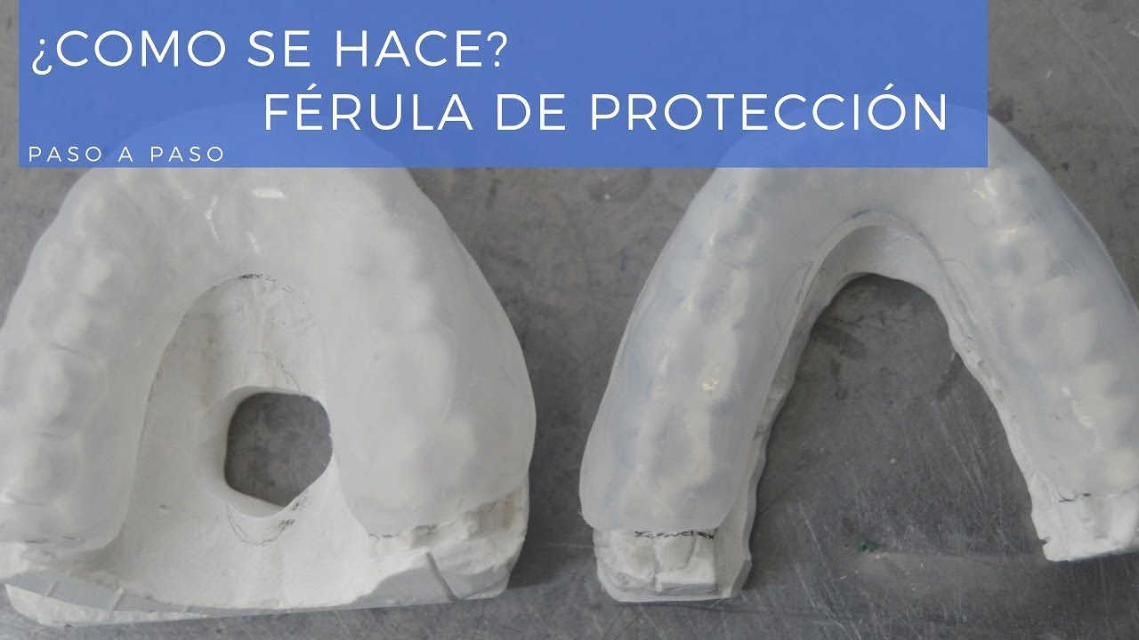 Férula de protección • Paso a paso.