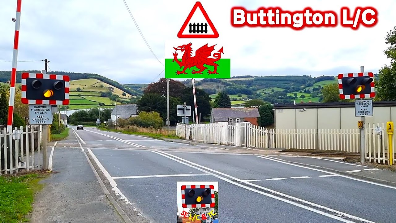 Buttington Level Crossing, Powys