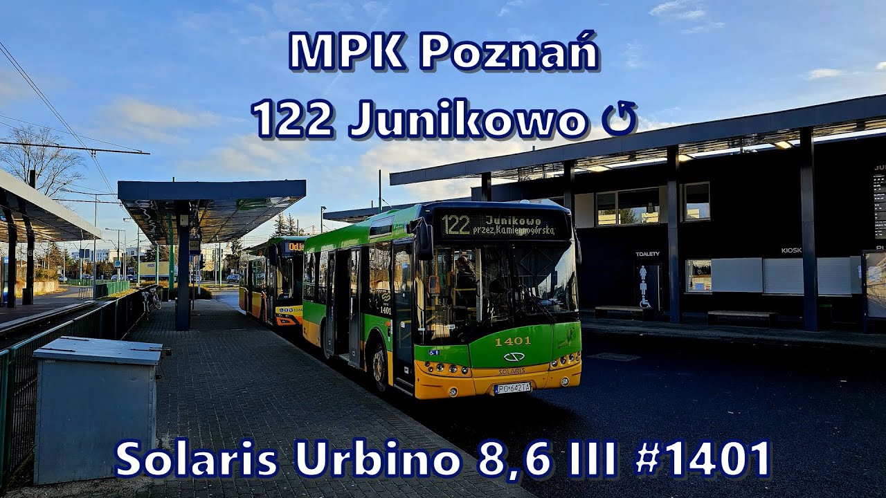 MPK Poznań - linia 122, Solaris Urbino 8,6 III #1401