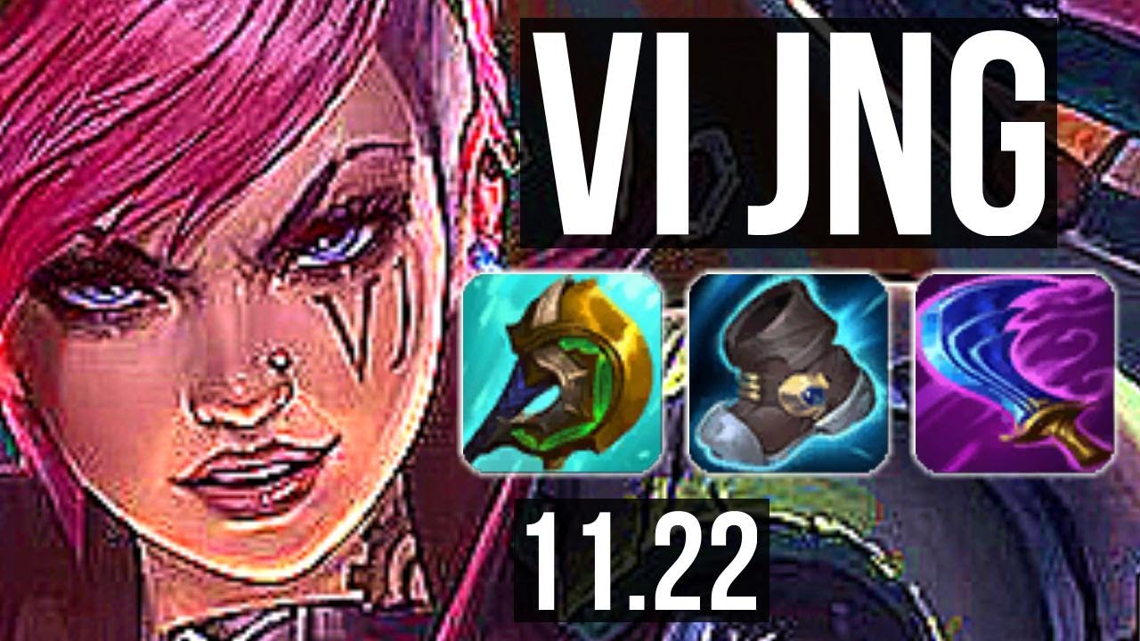 VI vs ZAC (JNG) | Rank 2 Vi | EUW Master | 11.22