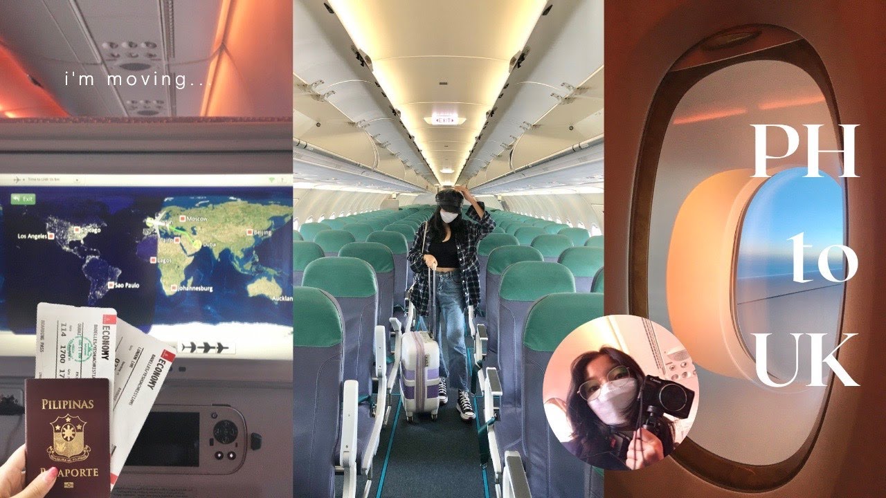 first time traveling alone as a minor (Philippines to UK) travel vlog 🇵🇭🇬🇧