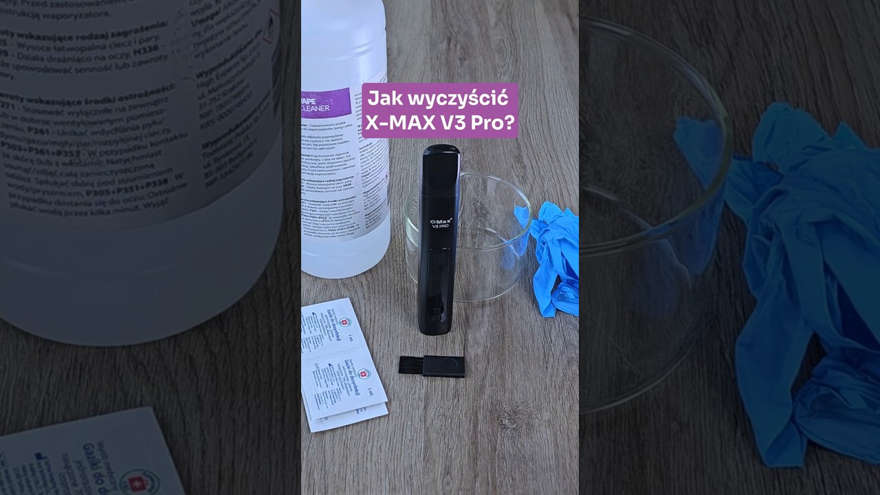 Jak wyczyścić X-MAX V3 Pro? 🤔