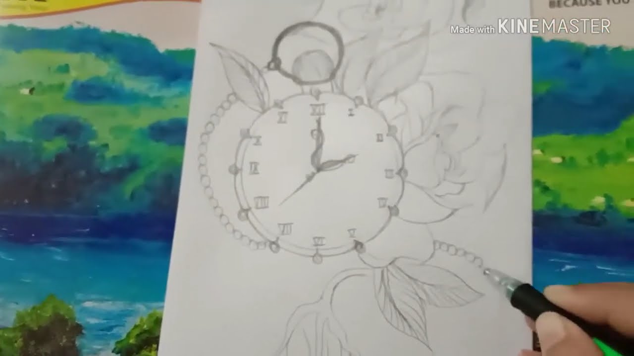 The Pocket Watch Tattoo - Freehand