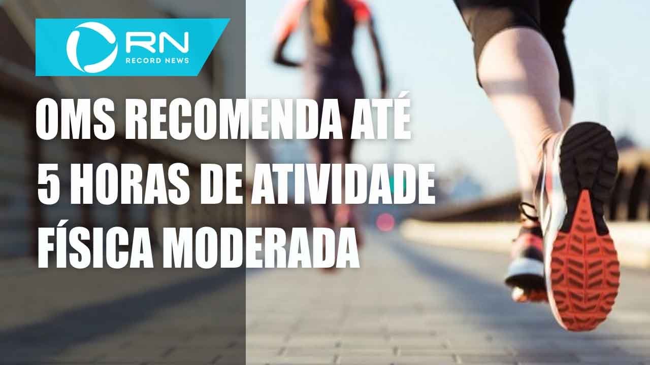OMS recomenda até 300 minutos de atividade física semanal