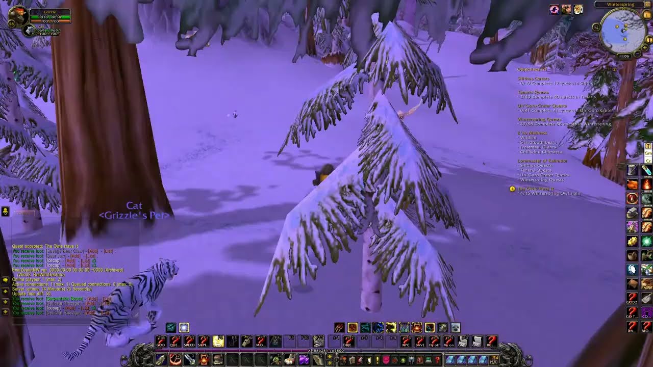 WOW Cata Quest 'The Owls Have It - 28638' Horde on a PS