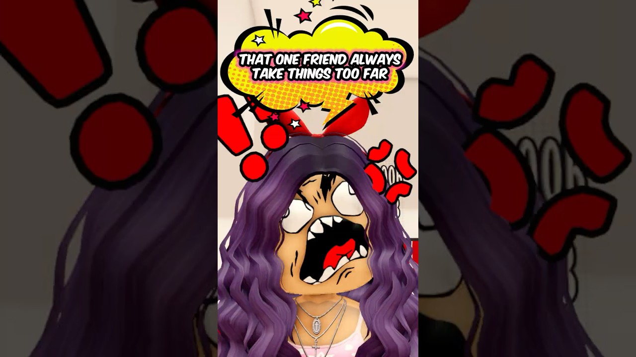 That one friend always take things too far #roblox #robloxedit #berryave #animatedstory
