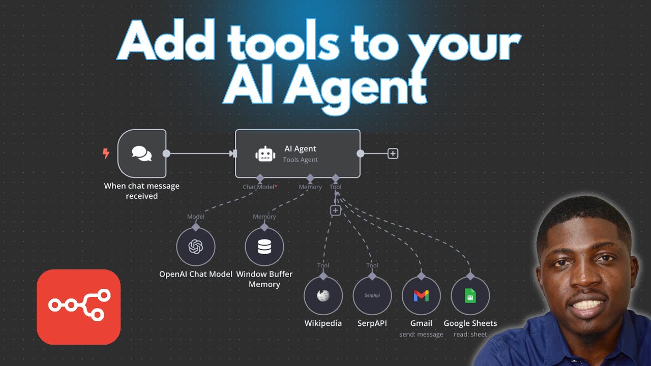 How to add Tools to your AI Agent with n8n [So Easy]