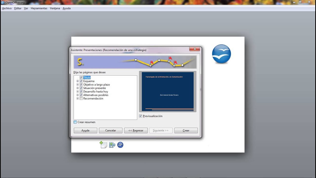TUTORIAL USO DE PLANTILLAS EN OPENOFFICE IMPRESS