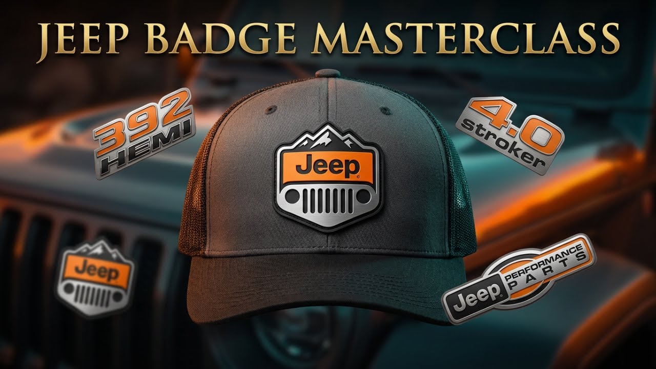 Custom Jeep Badges That Actually Look Insane