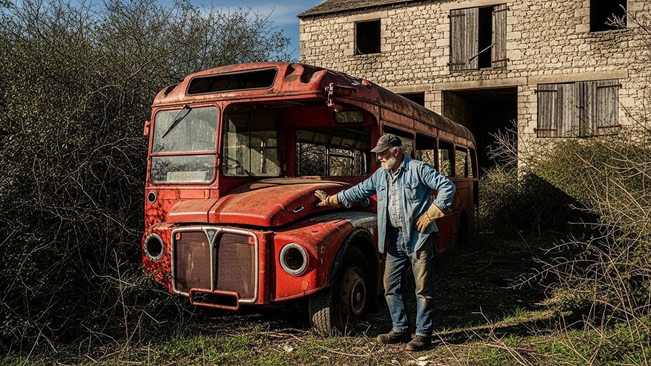 Abandoned London Routemaster 1956 | Complete Bus Restoration