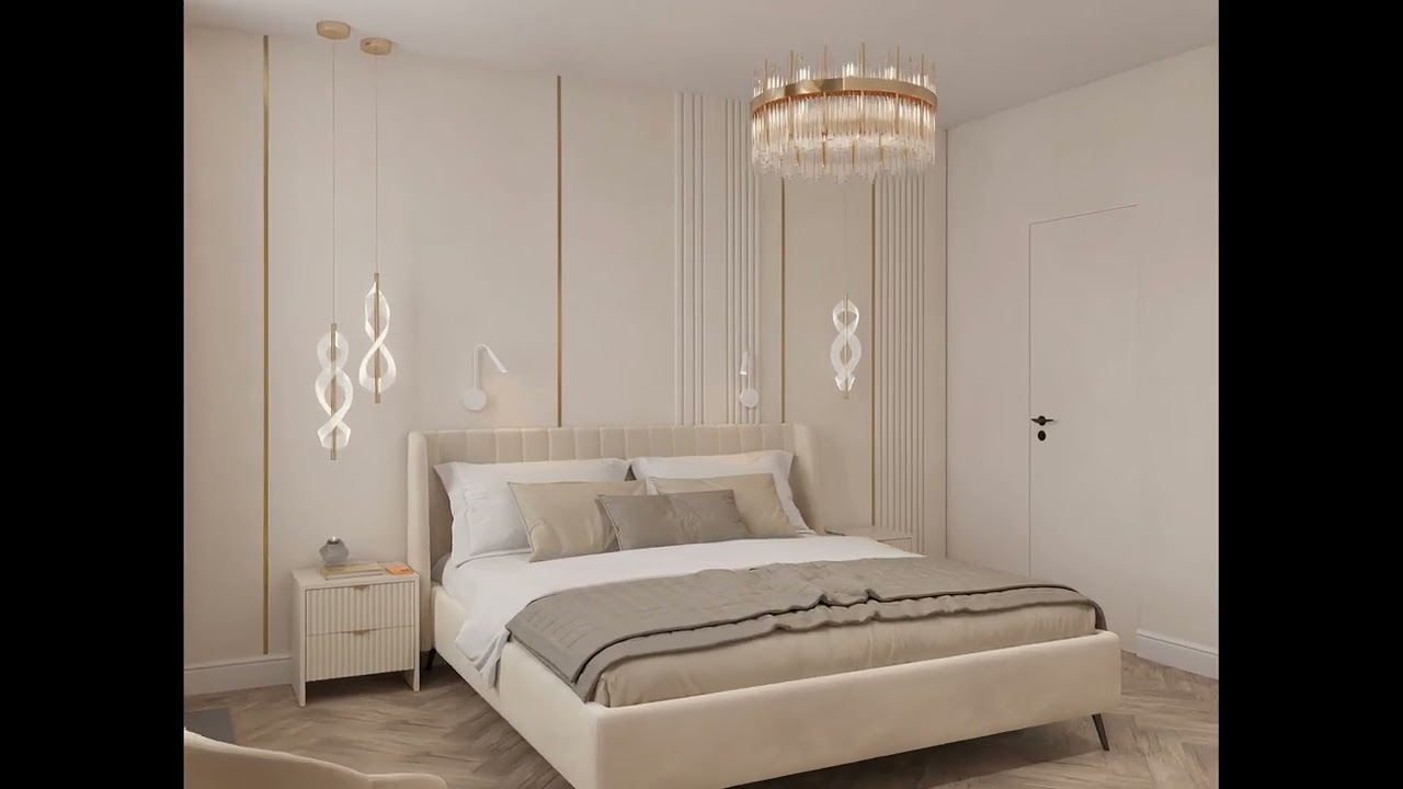 Modern interior of 2 bedroom flat.