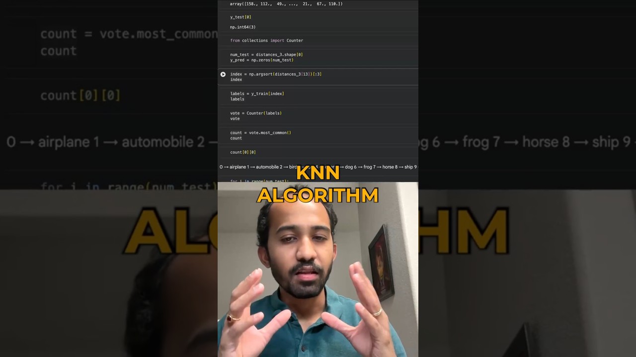 KNN prediction explained | cs231n