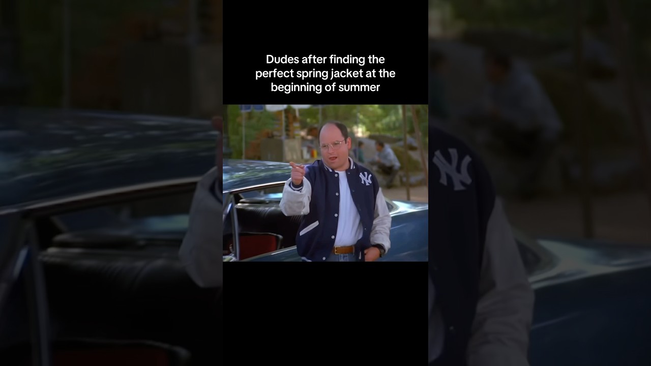 I&rsquo;ll wear it with the AC on #summerfashion #georgecostanza
