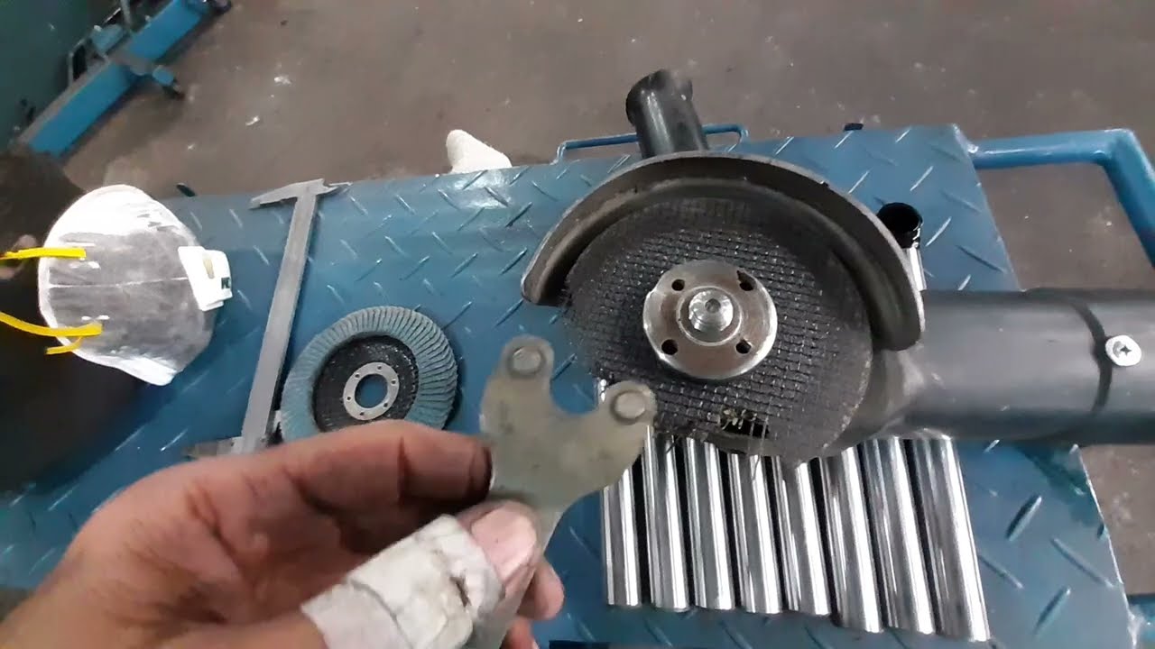 Como soltar flange esmerilhadeira