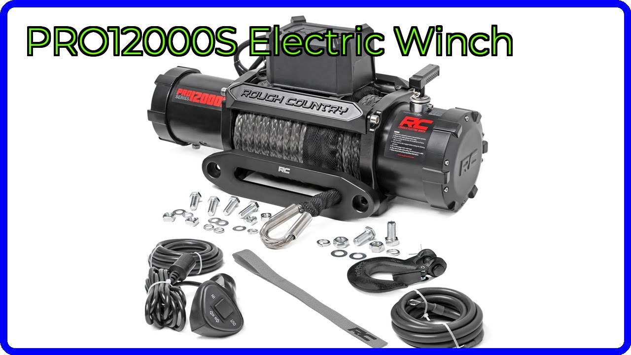 REVIEW (2026): PRO12000S Electric Winch. ESSENTIAL details.