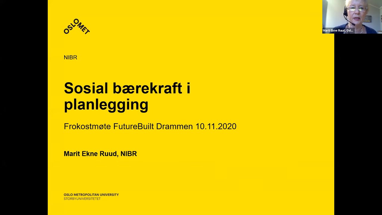 Marit Ekne Ruud, OsloMet/NIBR