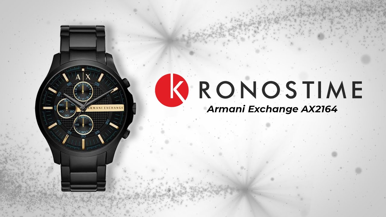 Обзор американских мужских часов с хронографом Armani Exchange AX2164 - KronosTime.RU