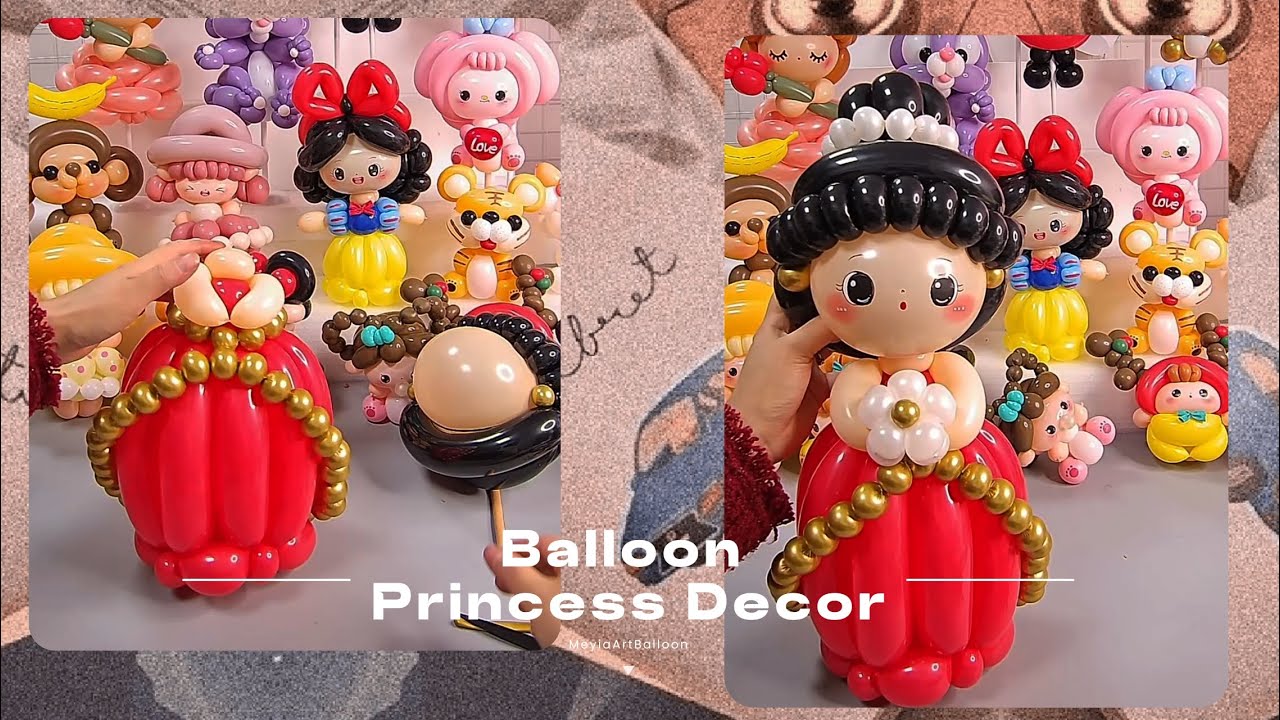 Идеи воздушных шаров для начинающих. Для украшения вечеринок. MeyiaArtBalloon.goodolddays