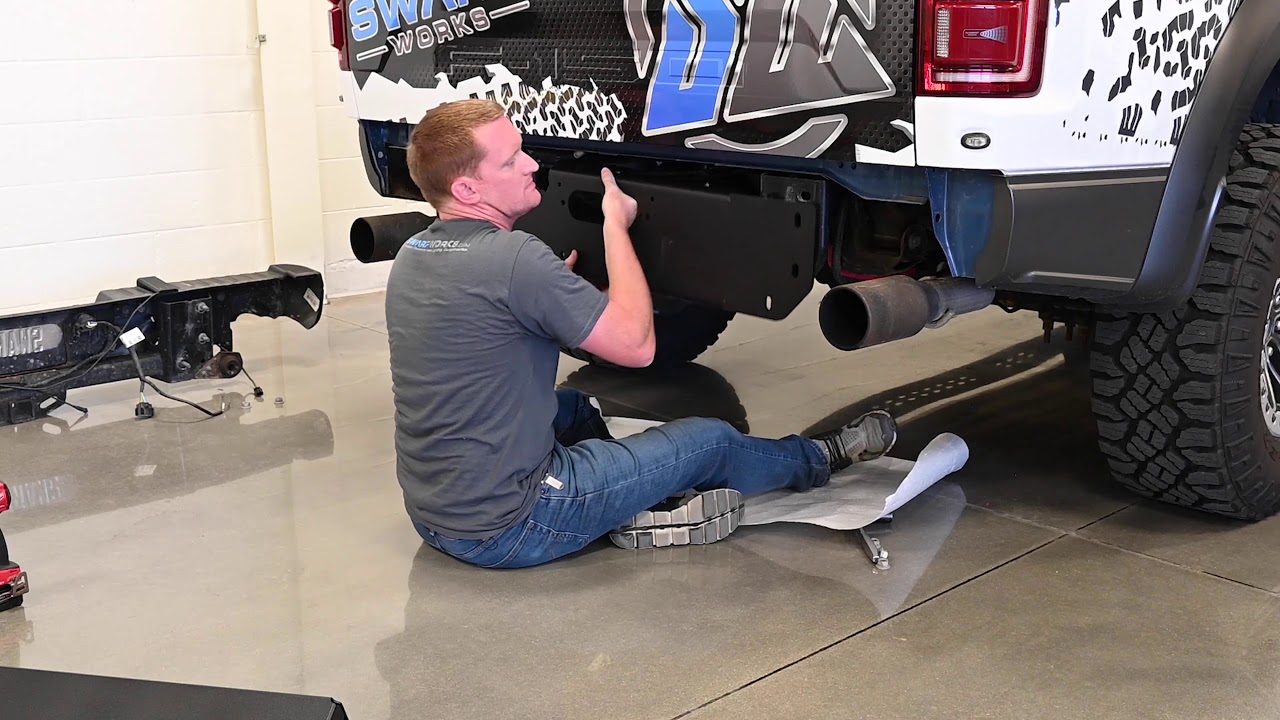 Rear Winch Mount Installation for 2017+ Ford Raptor/'15+ F150