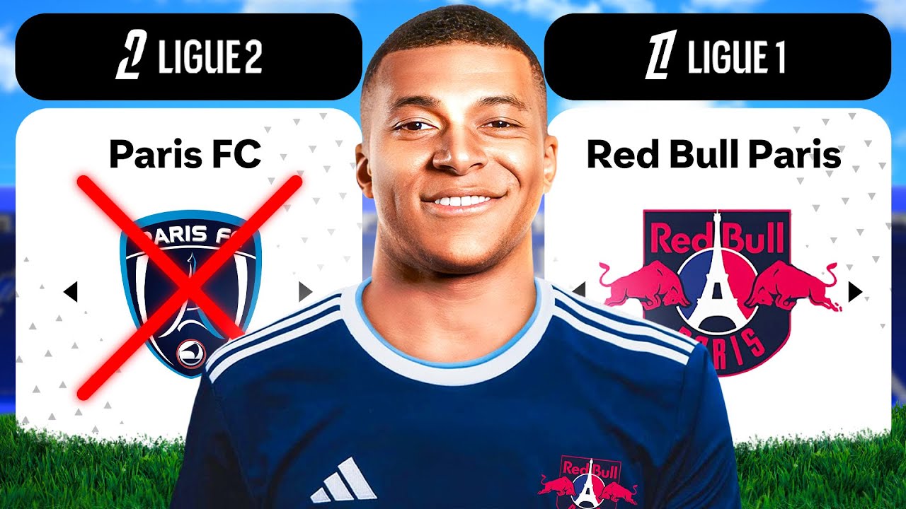 I Rebuilt Paris FC after their Red Bull Takeover