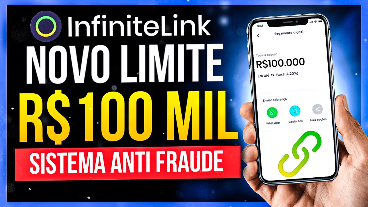Link de Pagamento INFINITEPAY Ganha LIMITE DE 100 MIL e Sistema ANTI FRAUDE