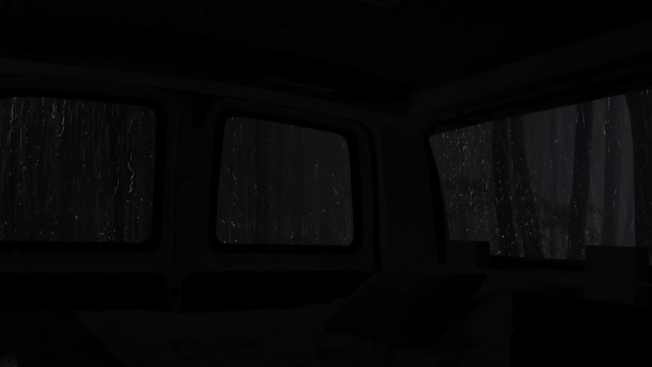🌧️Переночевать в небольшой машине, дождаться окончания дождя и восстановить силы.