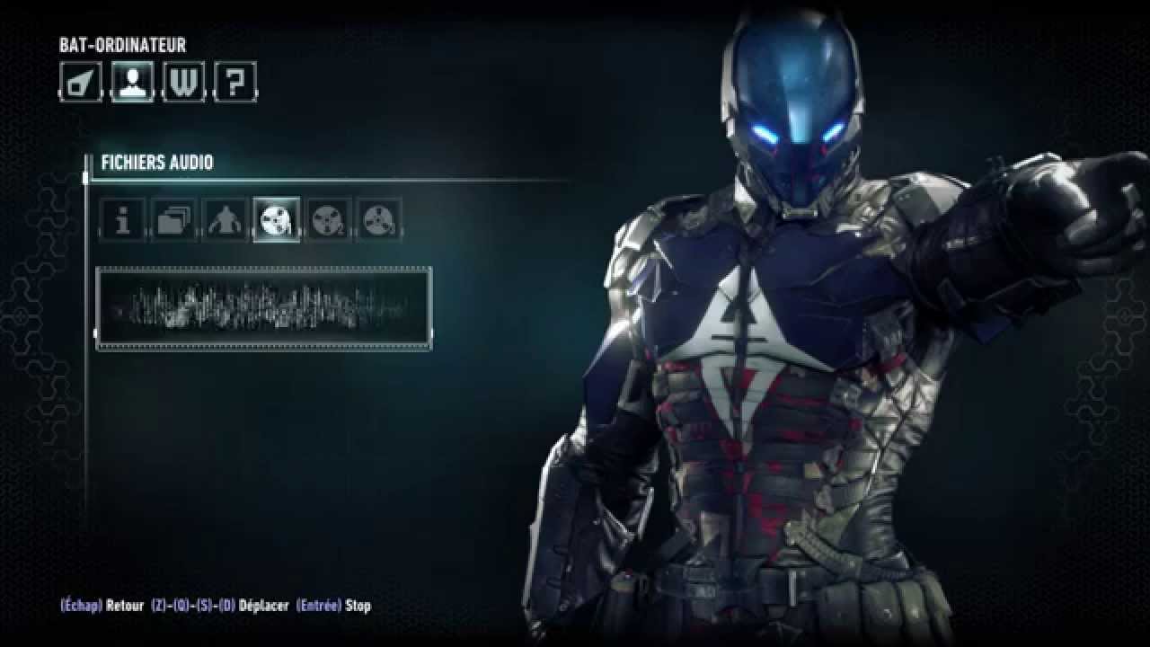 Batman Arkham Knight - 100% ! Ecoute des fichiers AUDIO !