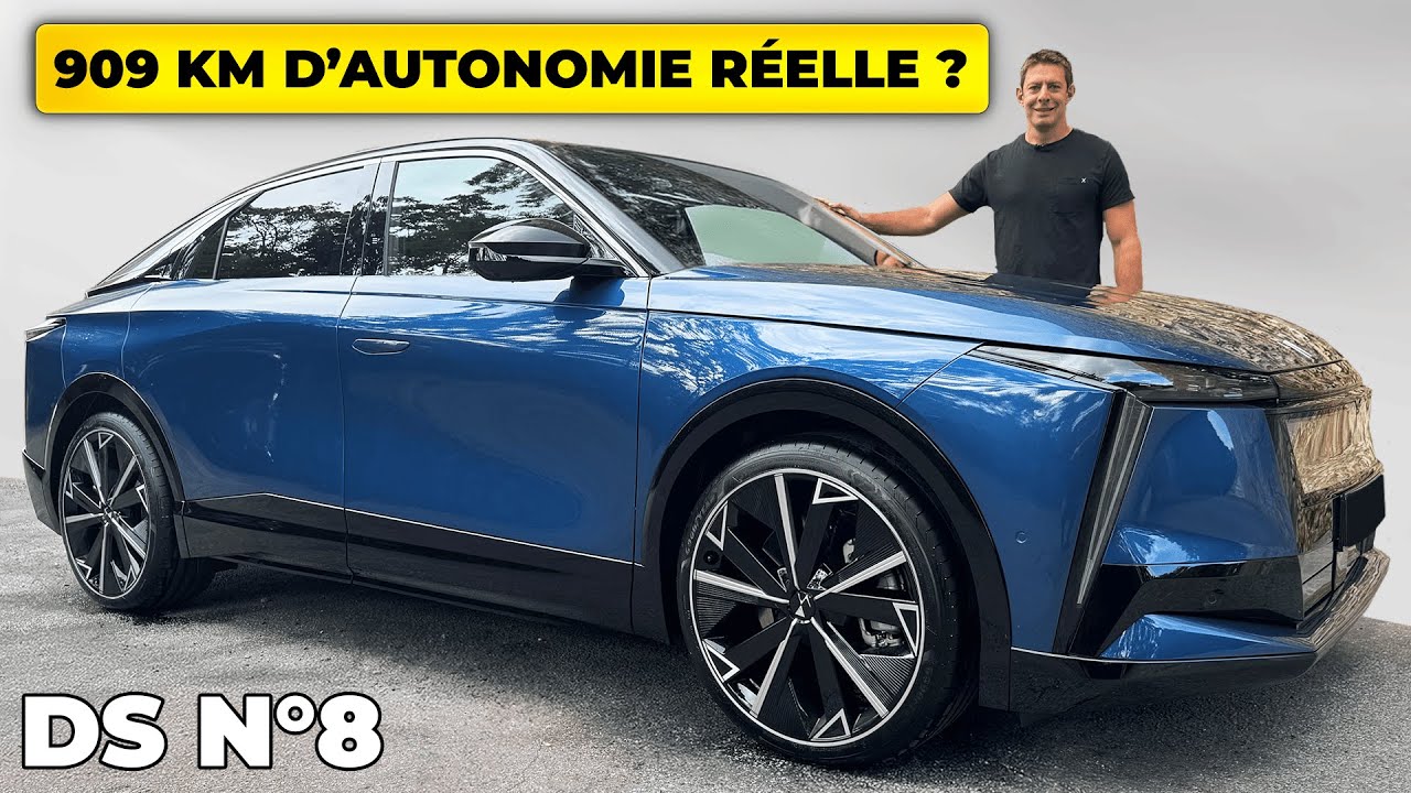 Essai DS N°8 – PLUS de 900 KM en électrique, c’est POSSIBLE ?