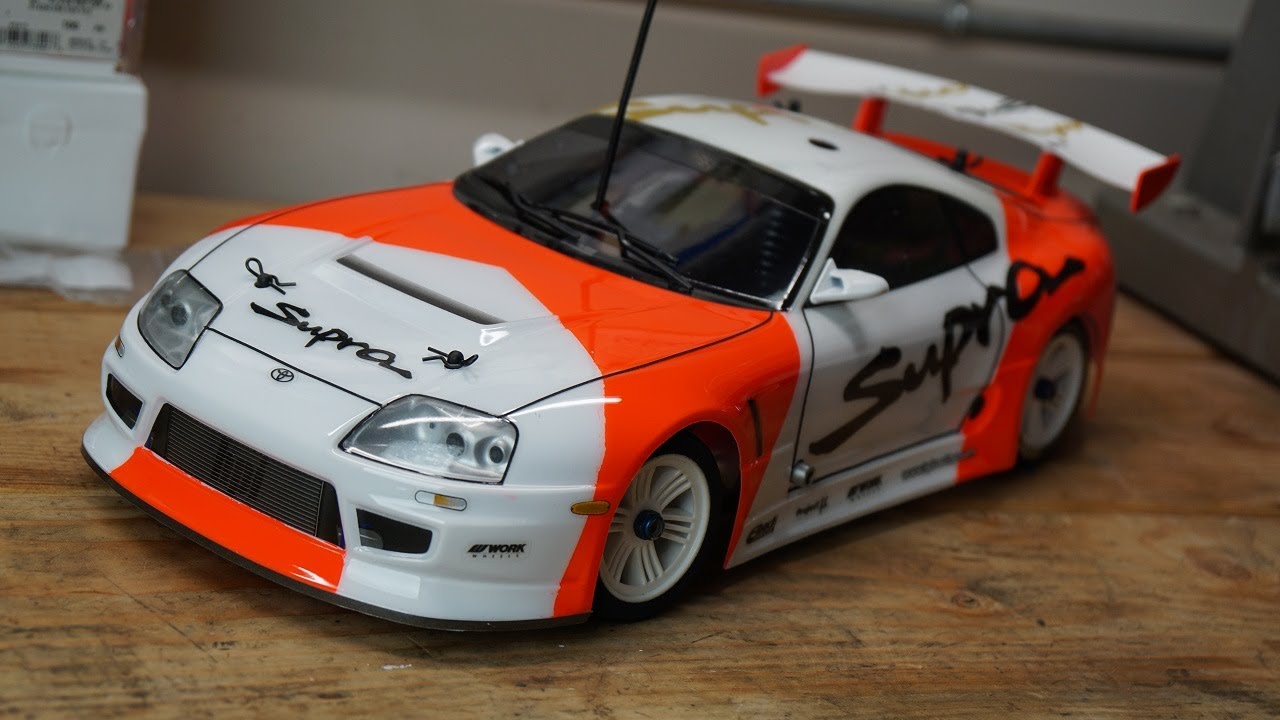 Building a HPI Toyota Supra 200mm nitro body - Nitro TC3