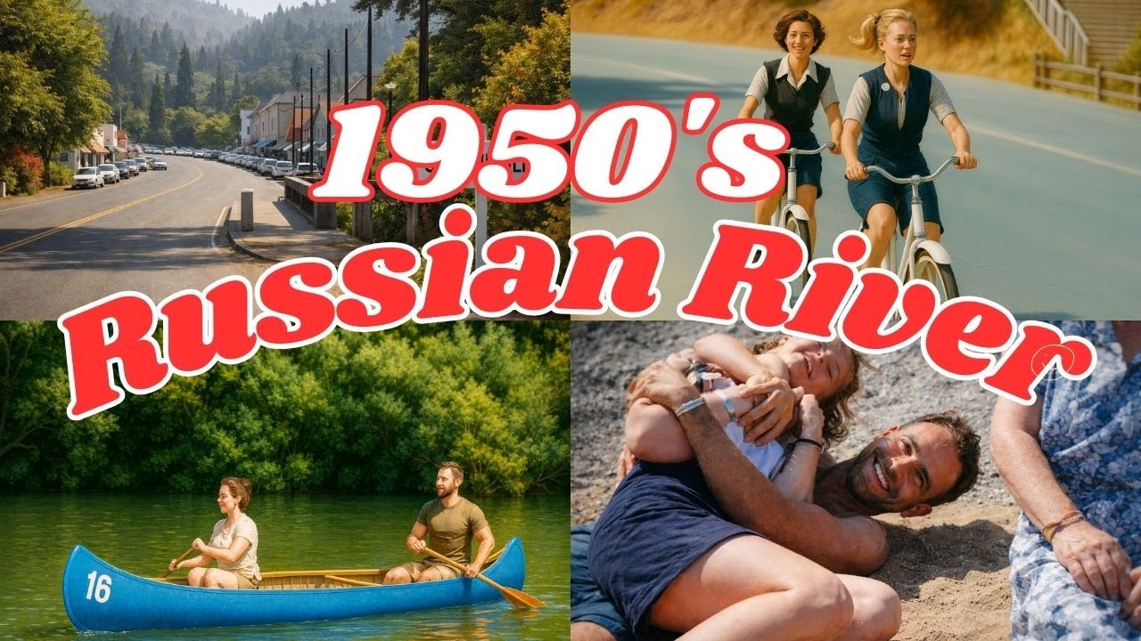 Forgotten Russian River Summer — Unseen 1950s 8mm Film {Can You Identify These Locations?}