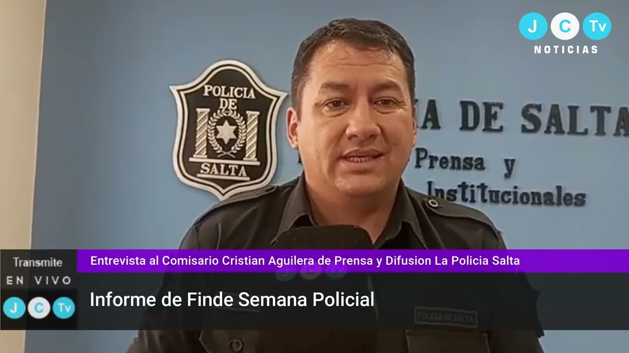 🔘Resumen policial de Finde Semana 🎤
