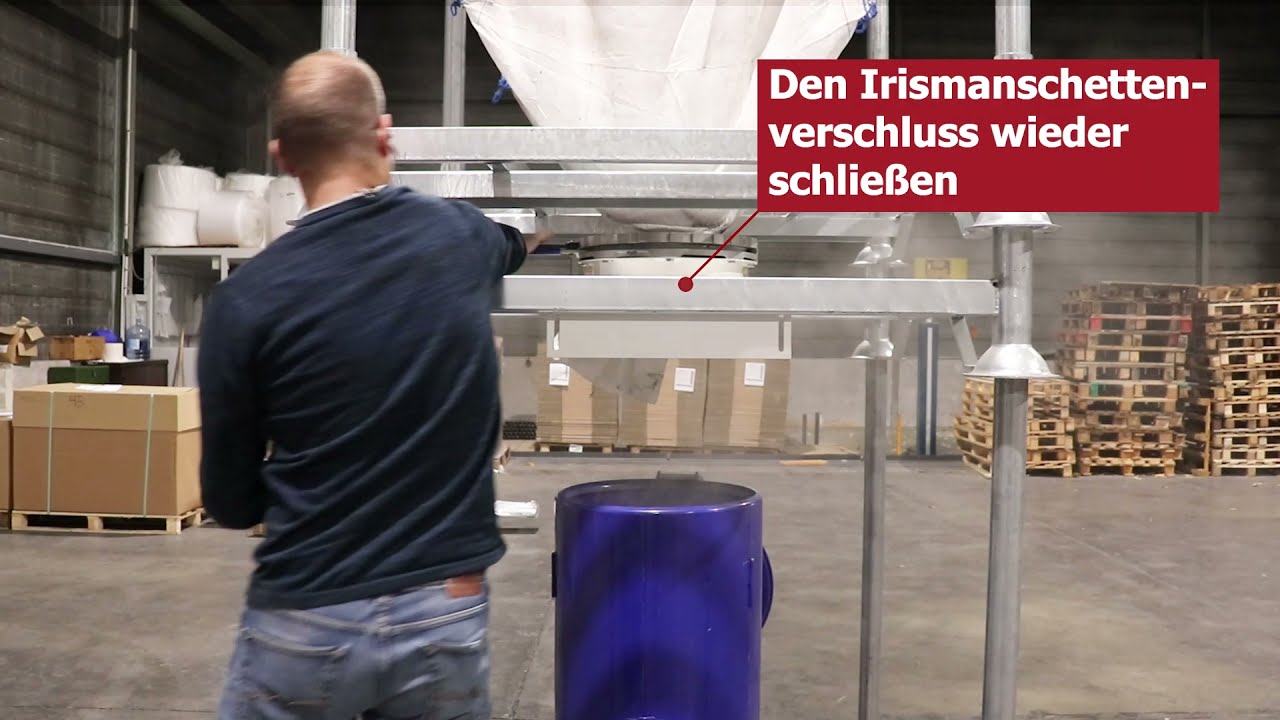 Schüttgutumschlag - Big Bag Entleerstation