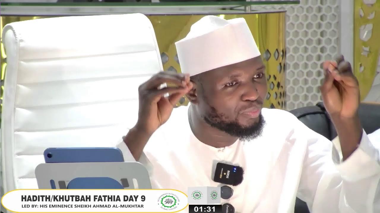 Hadith/Khutbah Fatha  Day 9