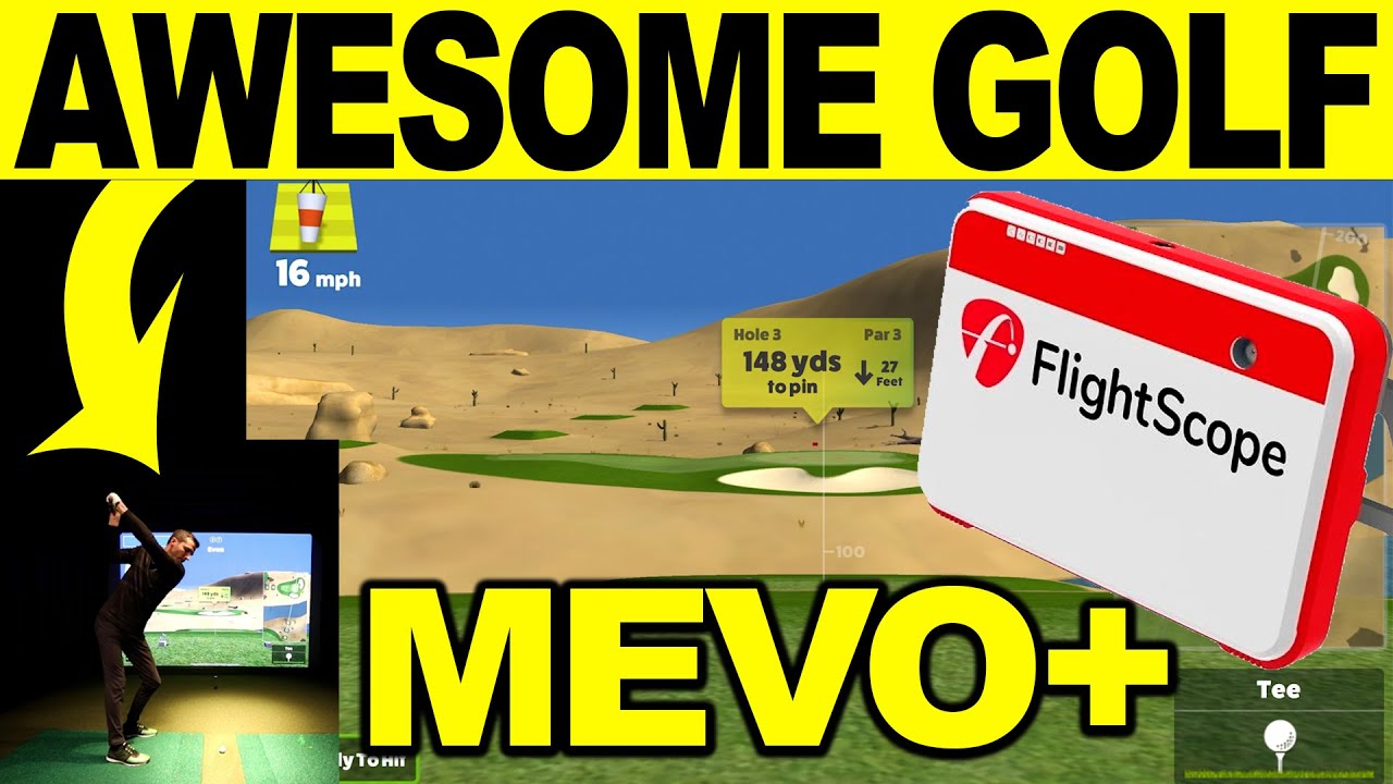Обзор Flightscope Mevo+ &mdash; потрясающий симулятор гольфа (большое обновление 2021 года) ⛳
