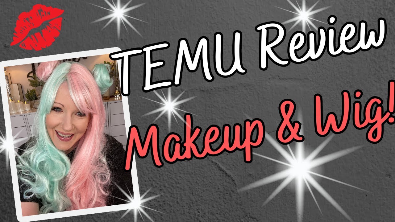 TEMU REVIEW! MAKEUP & WIG! DO NOT MISS THIS ONE!