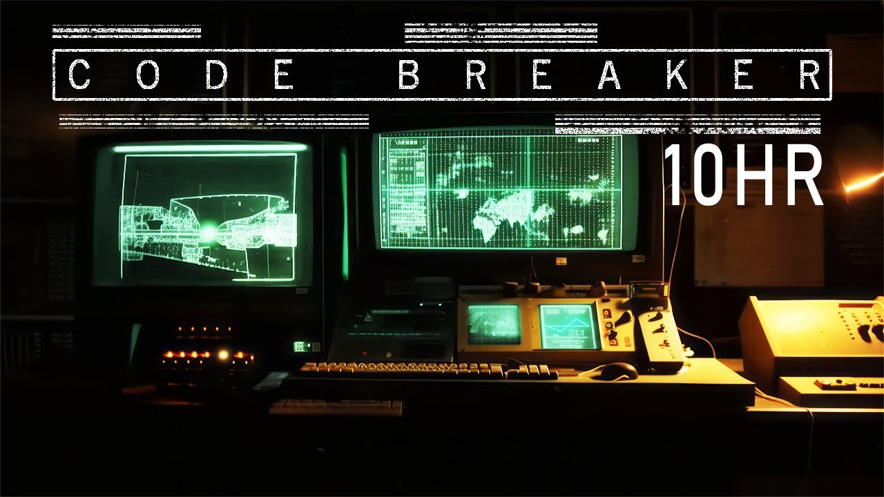 C O D E B R E A K E R | 10HR | Global Surveillance (Ambience + Ambient Spy Thriller)