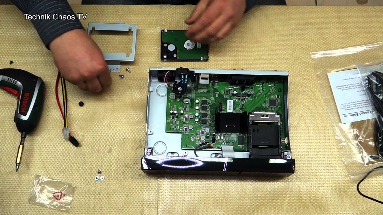 VU+ SOLO2 HDD Installation und Unboxing