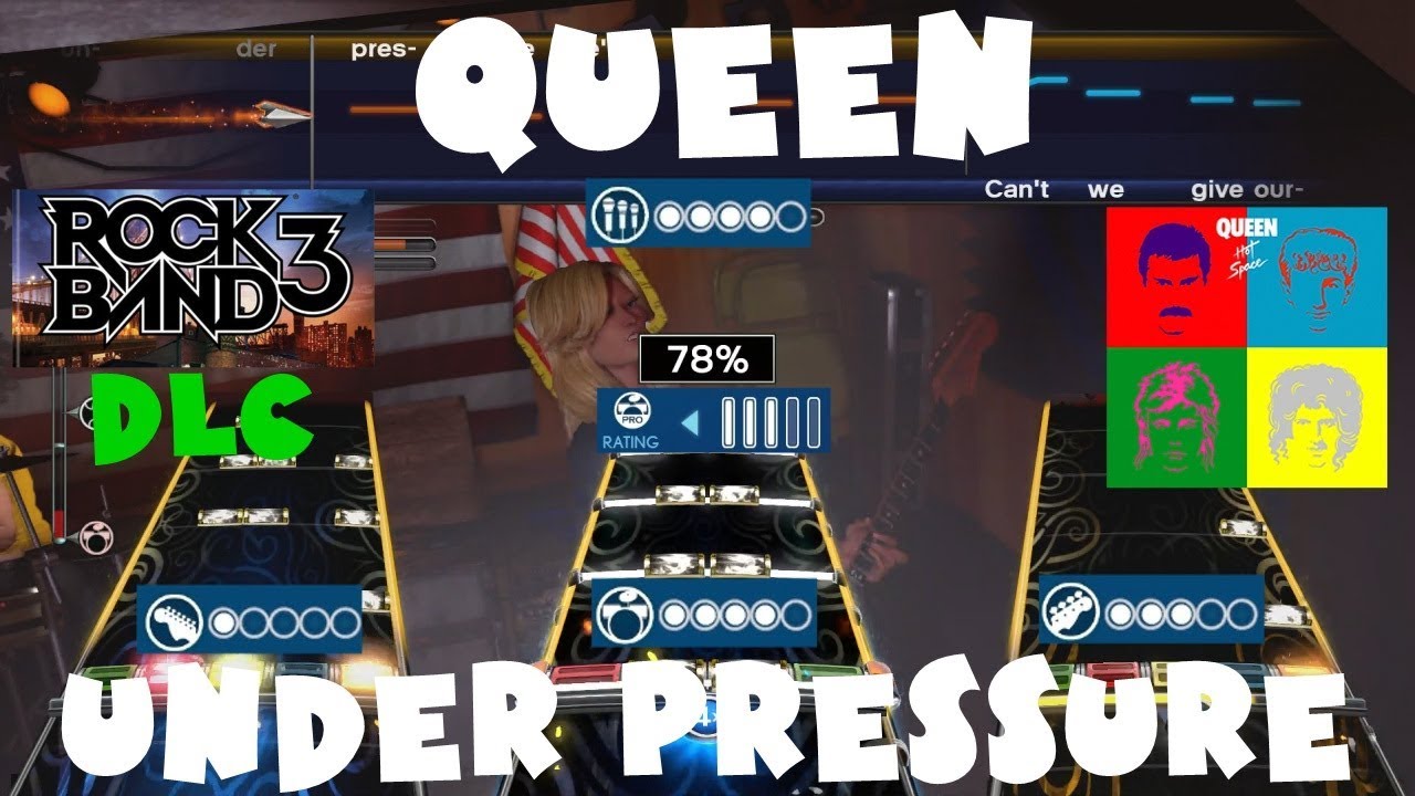 Queen - Under Pressure - Rock Band 3 DLC Expert Full Band (December 7th, 2010)