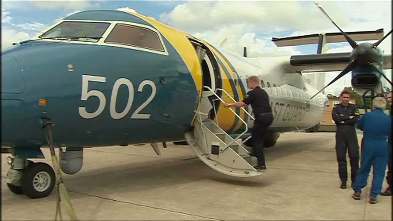 Kustbevakningens flygplan Dash 8Q-300
