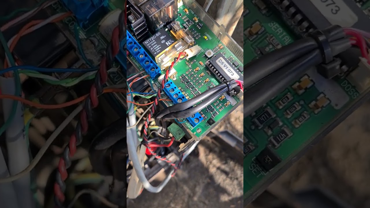 Centurion D5 Gate motor Timing Adjustment,  cp80 controller card