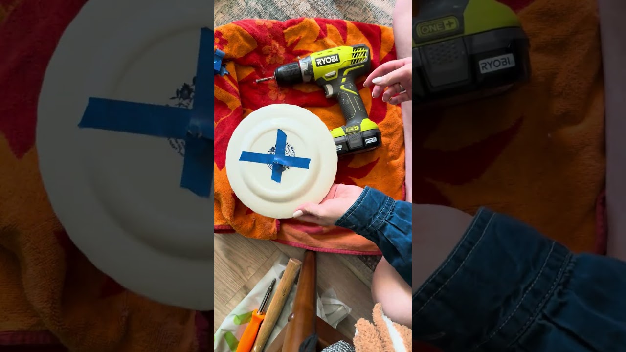 Многоярусный поднос своими руками из секонд-хенда 