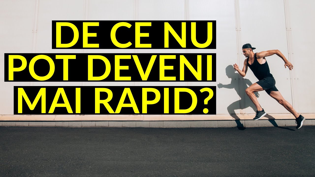 CUM SĂ DEVII MAI RAPID LA ALERGARE  |  ÎMBUNĂTĂȚIREA VITEZEI