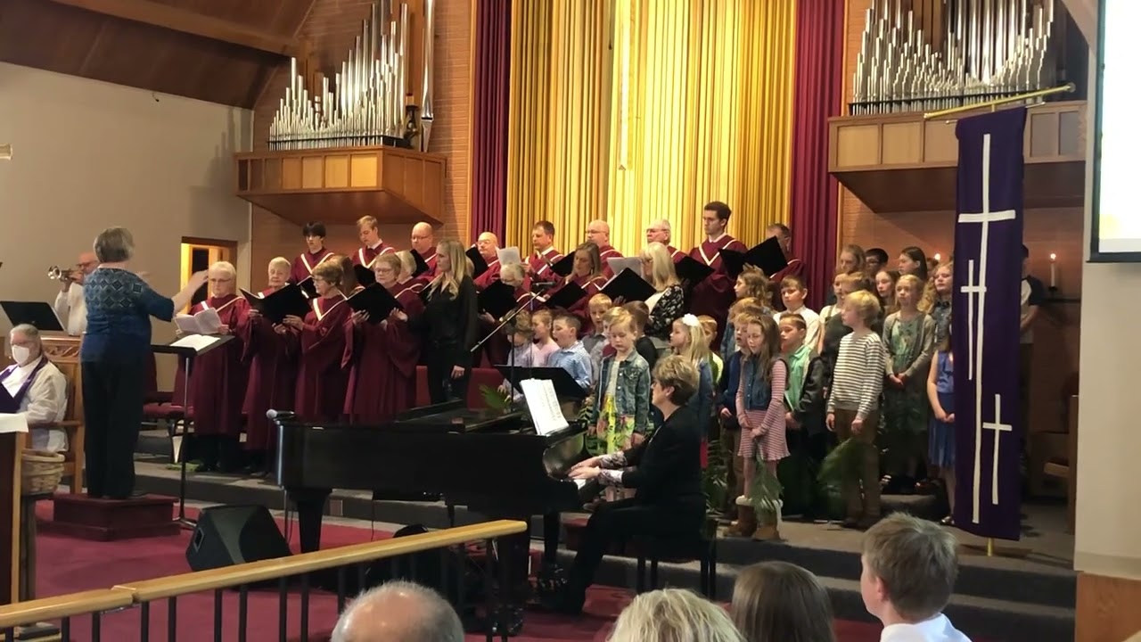 “The Palms” by Jean Baptiste Faure at Grace Lutheran Church Luverne, MN