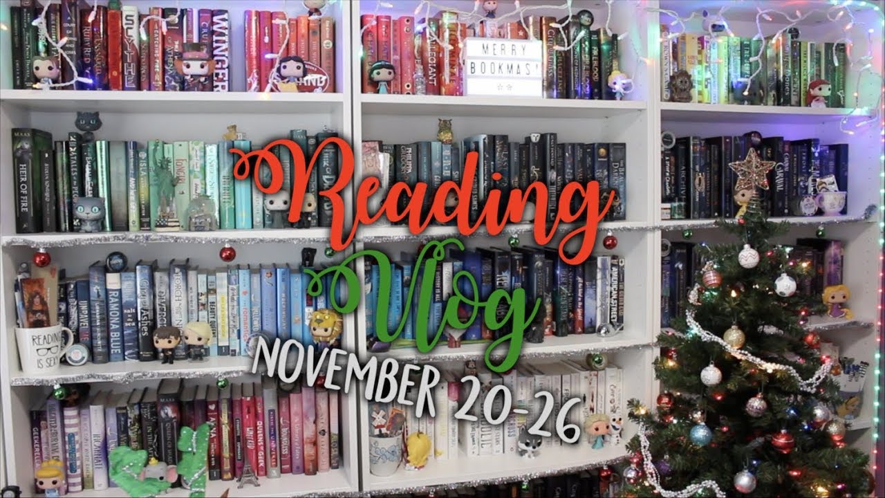 DECORATING FOR BOOKMAS | Reading Vlog: November 20-26