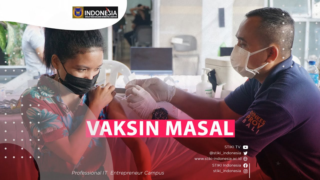 GANDENG DINKES, STIKI INDONESIA GELAR VAKSINASI BAGI RATUSAN MAHASISWA