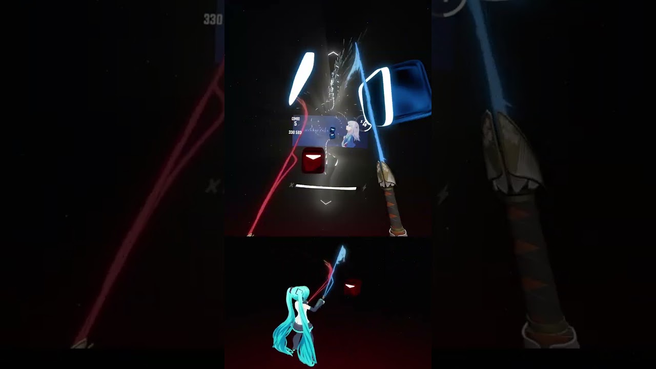 Beat Saber First Time (Music+video) :  Reflect - Gawr Gura 
