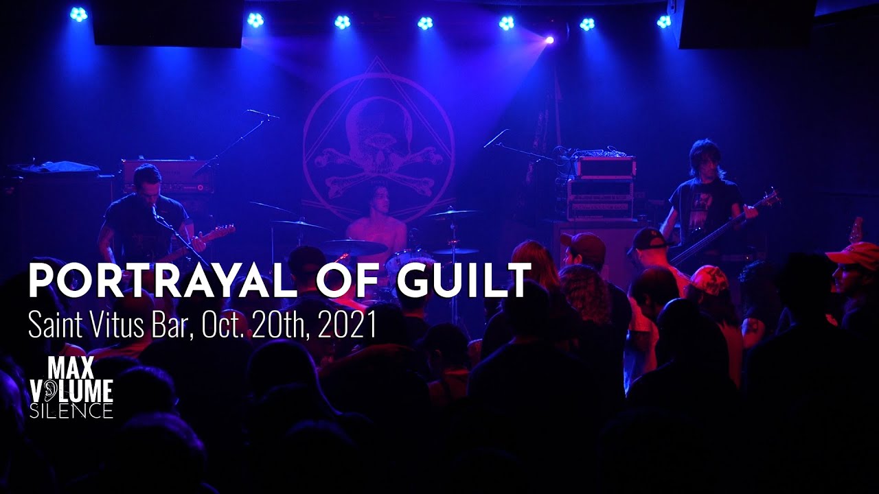 PORTRAYAL OF GUILT live at Saint Vitus Bar, Oct. 20th, 2021 (FULL SET)