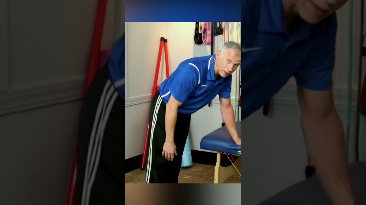 The pendulum swing is great for shoulder pain! #shorts ￼