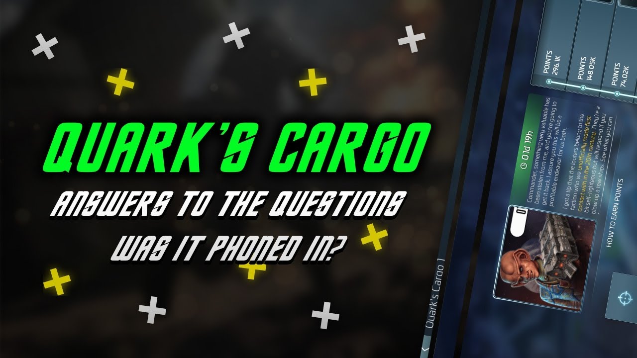 Quark's Cargo | Answers to the questions for STFC's latest Scrambled Communications triva event