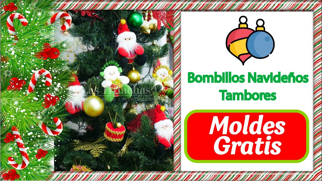 ⛄🎄🎅 #Tutorial - Bombillos Tambores
